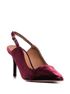 Malone Souliers Marion 85mm suede pumps - Rood
