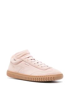 Bally Player lace-up suede sneakers - Roze