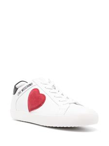 Love Moschino Leren sneakers - Wit