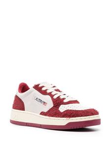 Autry Medalist suede-panelled sneakers - Rood