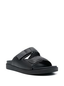 Calvin Klein Leren sandalen - Zwart