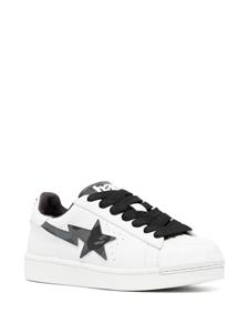 A BATHING APE Skull STA star-patch sneakers - Wit