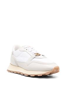 Tod's panelled leather sneakers - Wit