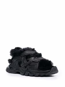 Balenciaga Track sandalen met klittenband - Zwart