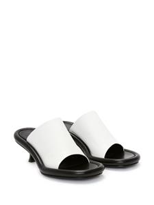 JW Anderson Bumper Tube 75mm mules - Wit