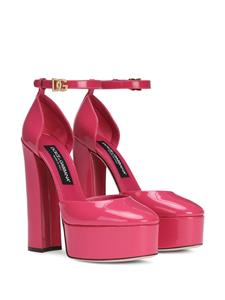 Dolce & Gabbana Muiltjes met plateauzool - Roze