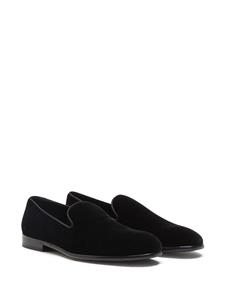 Dolce & Gabbana Slippers met blokhak - Zwart