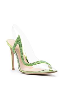 Gianvito Rossi Hortensia slingback pumps - Groen