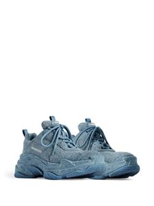 Balenciaga Triple S low-top sneakers - Blauw