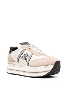 Premiata Andyd 6500 logo-patch sneakers - Beige