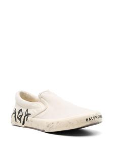 Balenciaga Paris slip-on sneakers - Beige