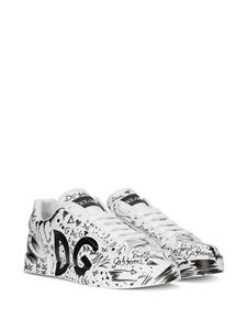 Dolce & Gabbana Portofino low-top sneakers - Wit