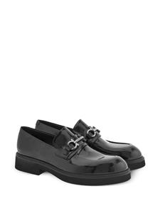 Ferragamo Leren loafers - Zwart