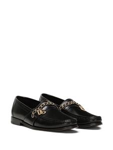 Dolce & Gabbana Leren loafers - Zwart