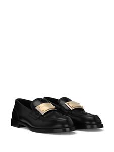 Dolce & Gabbana Bernini loafers met logoplakkaat - Zwart