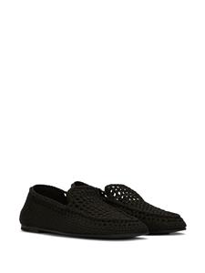 Dolce & Gabbana Loafers met ronde neus - Zwart