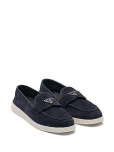 Prada Gewatteerde loafers - Blauw