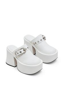Marc Jacobs The J Marc leather clogs - Wit