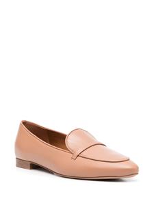 Malone Souliers Bruni flat leather loafers - Beige