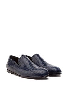 Dolce & Gabbana Leren loafers - Blauw