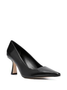 Aeyde 80mm pointed-toe leather pumps - Zwart