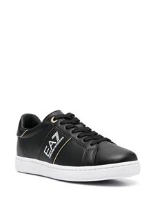 Ea7 Emporio Armani Sneakers met logoprint - Zwart