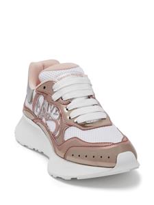 Alexander McQueen Sprint Runner panelled sneakers - Wit