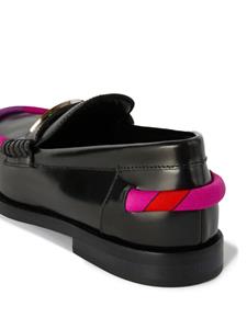 PUCCI Loafers met logoplakkaat - Zwart