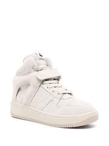 ISABEL MARANT Brooklee high-top suede sneakers - Grijs