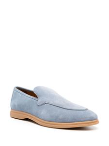 Eleventy slip-on suede slippers - Blauw