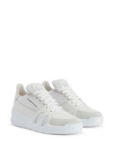 Giuseppe Zanotti Talon logo-lettering sneakers - Wit