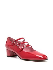 Carel Paris Kina leather Mary Jane shoes - Rood