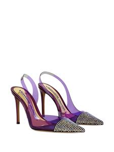 Alexandre Vauthier Amber Ghost 105mm slingback pumps - Paars