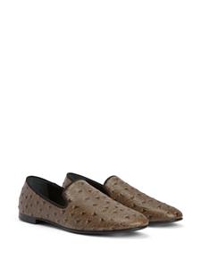 Giuseppe Zanotti Seymour leather loafers - Bruin