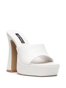 Senso Tillee leather platform mules - Wit