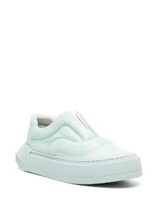Pierre Hardy Skate Cubix quilted leather sneakers - Groen