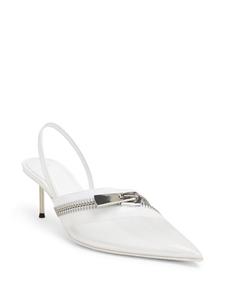 Coperni Zip slingback pumps - Wit