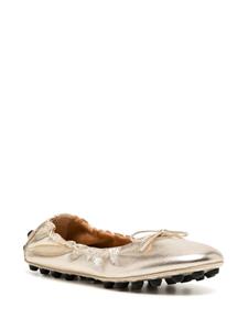 Tod's Bubble Ballerina leather shoes - Goud
