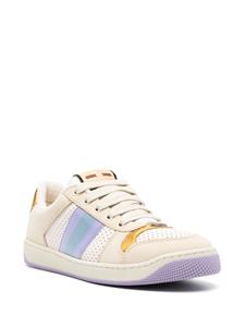 Gucci Screener leren sneakers - Beige