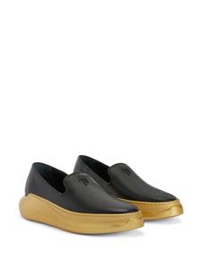 Giuseppe Zanotti Remye leren loafers - Zwart