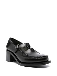 Hereu Blanquer 55mm leather loafers - Zwart