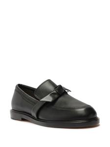 Alexandre Birman Clarita chunky leather loafer - Zwart