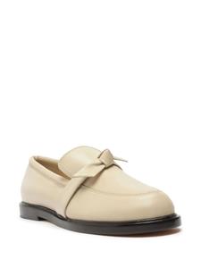 Alexandre Birman Clarita chunky leather loafer - Beige