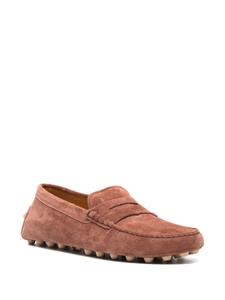 Tod's Gommino suède loafers - Bruin
