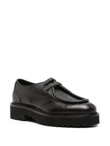 Doucal's leather lace-up shoes - Zwart