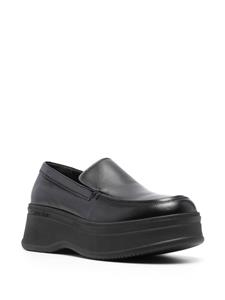 Calvin Klein Loafers met ronde neus - Zwart