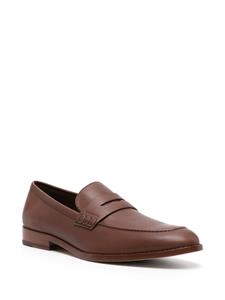Coach Declan logo-embossed leather loafers - Bruin
