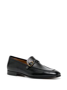TOM FORD leather loafers - Zwart