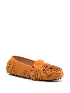 Scarosso Kaory suède loafers - Oranje