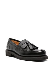 OUR LEGACY tassel-detail leather loafers - Zwart